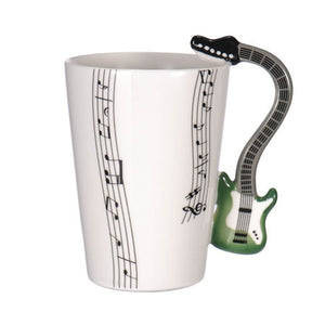 New Ceramic Coffee Cup for the Music Lover
