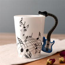 New Ceramic Coffee Cup for the Music Lover