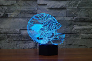 Carolina Panthers 3D LED Color Changing Decor Night