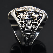 Chicago Cubs Crown World Series Championship Ring