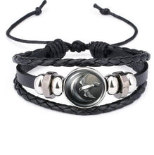 Game of Thrones House Stark Wolf Leather Bracelets