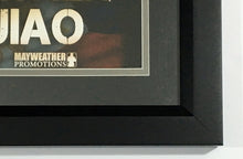 Framed Floyd Mayweather & Manny Pacquiao Autographed 16x20 Photo