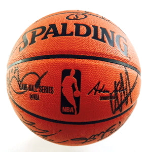Cleveland Cavaliers 2014-15 Team Autographed Basketball - Sports Memorabilia