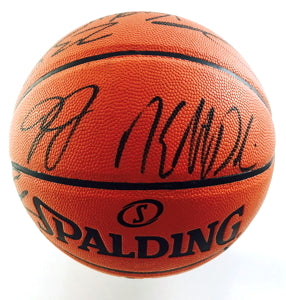 Cleveland Cavaliers 2014-15 Team Autographed Basketball - Sports Memorabilia