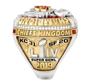 Kansas City Chiefs Championship Ring and Trophy (available as Set)