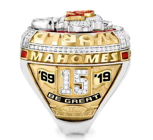 Kansas City Chiefs Championship Ring and Trophy (available as Set)