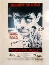 Raging Bull Cast Autographed 16x20 Photograph
