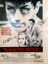 Raging Bull Cast Autographed 16x20 Photograph