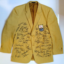 Pro Football Hall of Fame Enshrinee Autographed Jacket w/ 48 Signatures