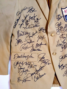 Pro Football Hall of Fame Enshrinee Autographed Jacket w/ 48 Signatures