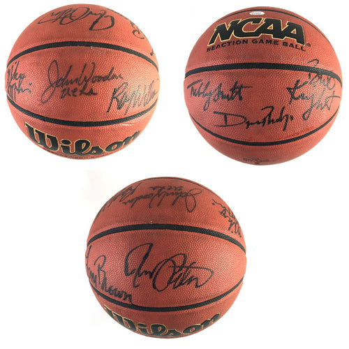 NCAA Greatest Coaches Autographed Basketball