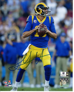 Jared Goff Los Angeles Rams Autographed 8x10 Photograph