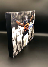 Khalil Mack Chicago Bears Facsimile Autograph 11x14 Canvas Print Wall Art