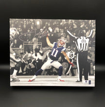 Julian Edelman New England Patriots Facsimile Autograph 11x14 Canvas Wall Art