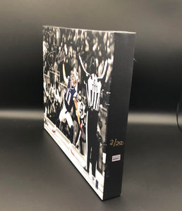 Julian Edelman New England Patriots Facsimile Autograph 11x14 Canvas Wall Art