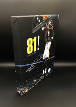 Kobe Bryant Facsimile Autograph 11x14 Canvas Print Wall Art