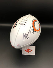 Mitch Trubisky Autographed Chicago Bears Logo Football
