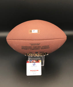 Travis Kelce Kansas City Chiefs Autographed Wilson Football