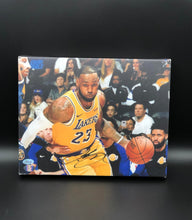 LeBron James Facsimile Autograph 11x14 Canvas Print Wall Art