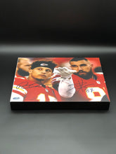 Patrick Mahomes & Travis Kelce Kansas City Chiefs Facsimile Autograph 11x14 Canvas Print Wall Art