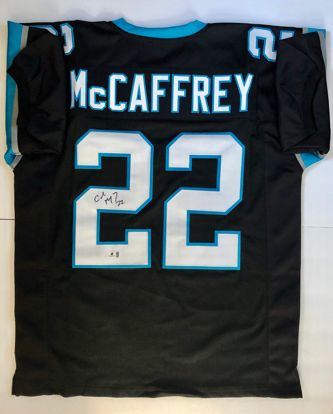 Christian McCaffrey Autographed Carolina Panthers Jersey
