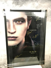 The Twilight Saga: 11-16-12 Forever Cast Autographed Theatrical Poster (Custom Framed)