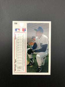 #556 Milt Cyler Detroit Tiger 1991 Upper Deck Baseball Trading Card