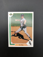 #281 Eric King White Sox 1991 Upper Deck Baseball Trading Card