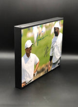 Michael Jordan & Tiger Woods Facsimile Autograph 11x14 Canvas Print Wall Art
