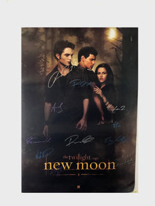 The Twilight Saga: New Moon Cast Autographed Theatrical Character Poster (Unframed)