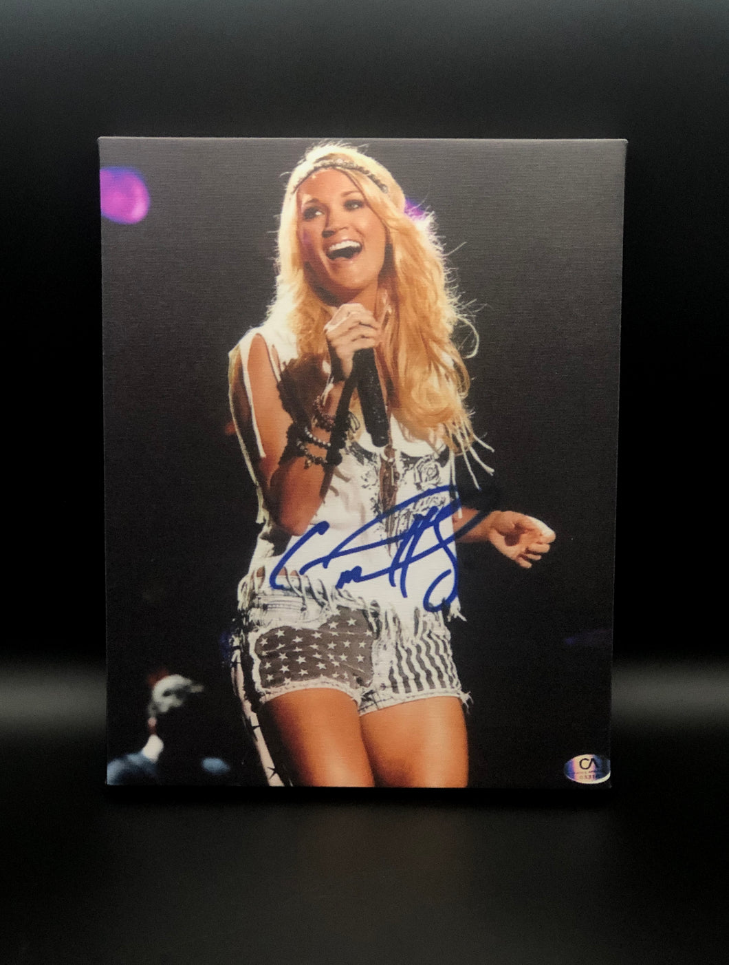 Carrie Underwood Facsimile Autograph 11x14 Canvas Print Wall Art