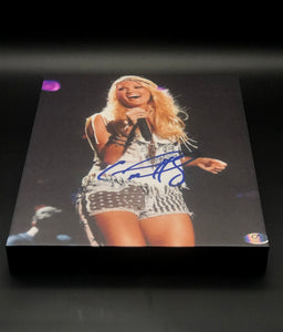 Carrie Underwood Facsimile Autograph 11x14 Canvas Print Wall Art