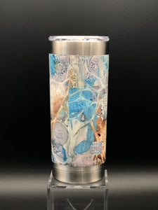The Seaside Spell - One Of A Kind Hand Painted BUILT Custom Tumbler 20oz