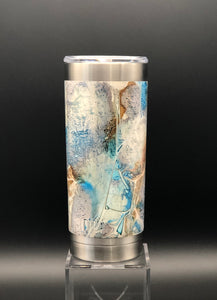 The Seaside Spell - One Of A Kind Hand Painted BUILT Custom Tumbler 20oz