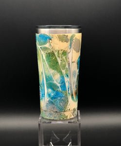 The Green Traveler - One Of A Kind Hand Painted Ozark Trail Custom Tumbler 20oz