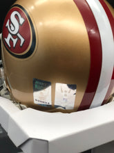 Joe Montana & Jerry Rice Autographed San Francisco 49ers Mini Helmet w/ Player Hologram