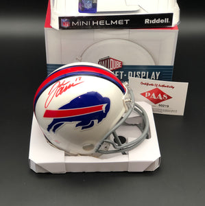 Josh Allen Autographed Buffalo Bills Mini Football Helmet