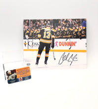 Charlie Coyle Boston Bruins Autographed 8x10 Photograph - Hockey Memorabilia