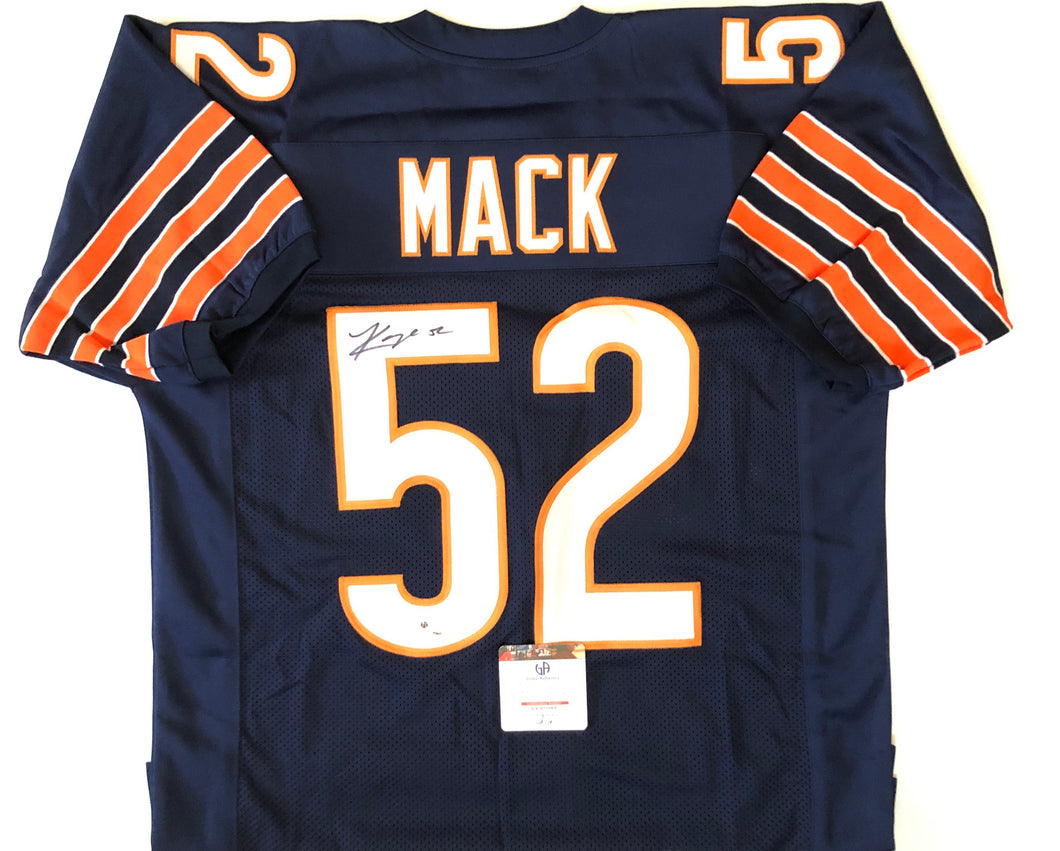 Khalil Mack Autographed Chicago Bears Football Jersey
