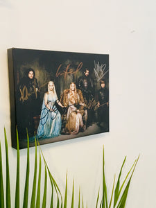 Game of Thrones Cast Facsimile Autograph 11x14 Canvas Print Wall Art