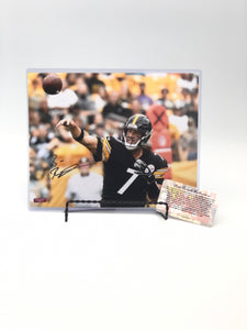 Ben Roethlisberger Autographed Pittsburgh Steelers 8x10 Photograph