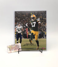 Davante Adams Autographed Green Bay Packers 8x10 Photograph