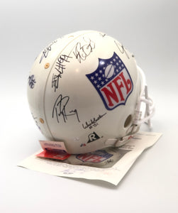 Pro Football NFL Legends Autographed Helmet Drew Brees, Jerry Rice, John Elway & 11 more