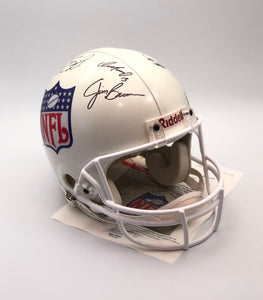 Pro Football NFL Legends Autographed Helmet Drew Brees, Jerry Rice, John Elway & 11 more