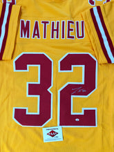Tyrann Mathieu Autographed Kansas City Chiefs Football Jersey