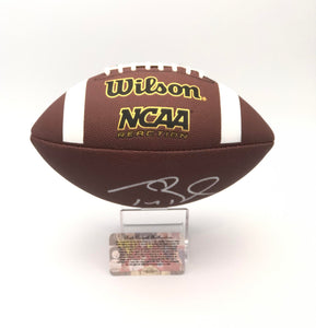 Tom Brady Tampa Bay Bucs / Michigan Wolverines Autographed Football