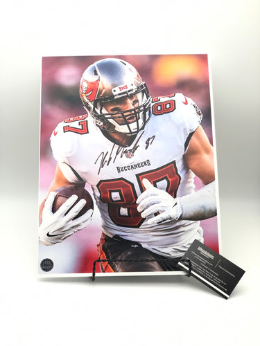 Rob Gronkowski Tampa Bay Buccaneers Autographed 11x14 Photograph