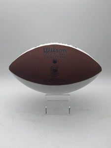 Ben Roethlisberger & JuJu Smith-Schuster Autographed Pittsburgh Steelers Logo Football
