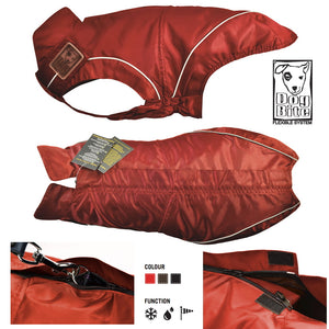 Rain Jackets / All-Year Coats for Dogs, Red, XS to 4XL