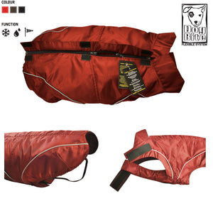 Rain Jackets / All-Year Coats for Dogs, Red, XS to 4XL